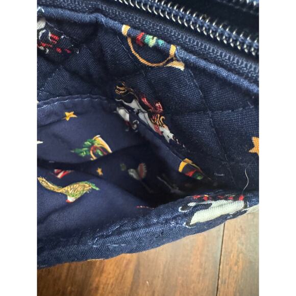 Vera Bradley Mini Hipster crossbody snow globe motifs NWOT - Picture 5 of 6